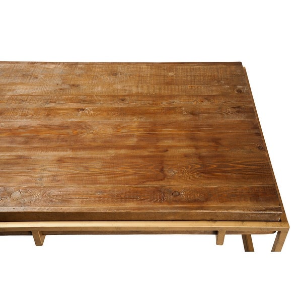 Reclaimed Oak Coffee Table - 8' x 10'