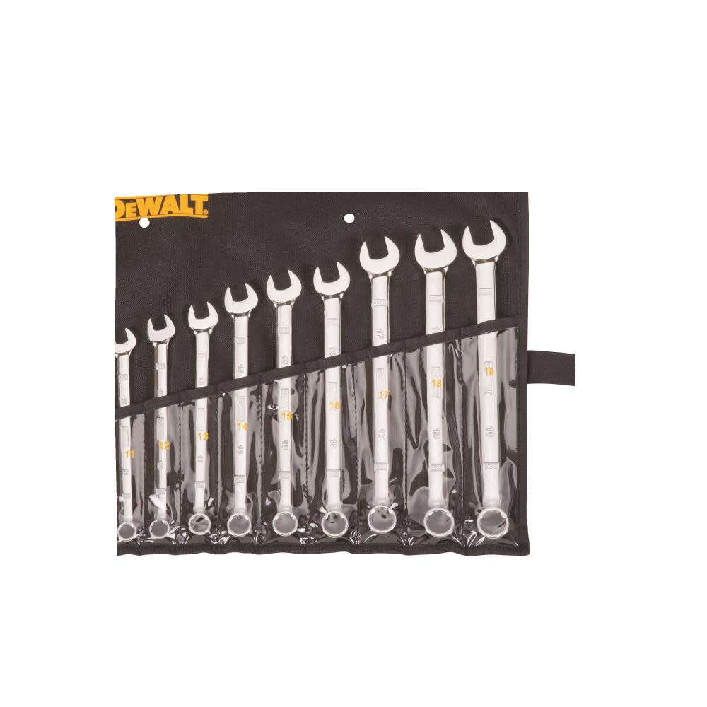 10 Piece Combination Metric Wrench Set ;