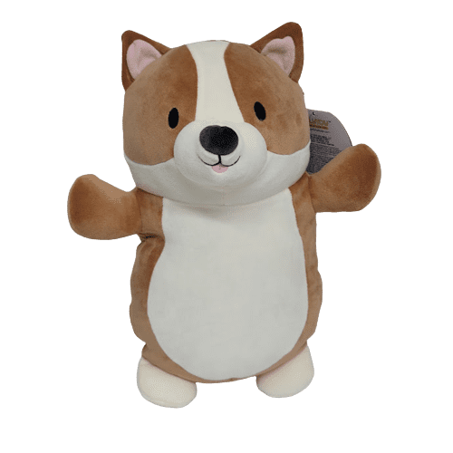 Squishmallows Official Kellytoys Plush 14 Inch Reginald the Dog Hugmees Ultimate Soft Animal Stuffed Toy