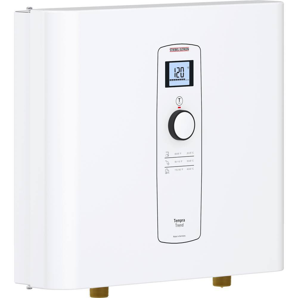 Stiebel Eltron Tempra 24 Trend Self-Modulating 24 kW 4.68 GPM Compact Residential Electric Tankless Water Heater Tempra 24 Trend