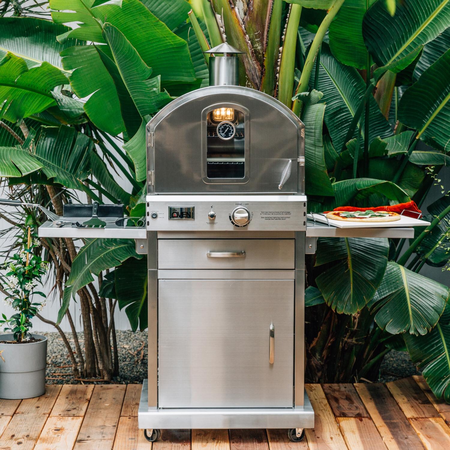 Summerset Freestanding Propane Gas Outdoor Pizza Oven