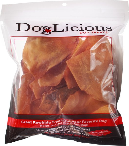 Canine's Choice DogLicious Pork Shaped Pig Ears Dog Treats