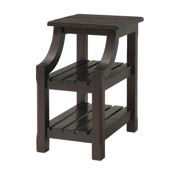 Barn Door Wood Chairside Table by Martin Svensson Home