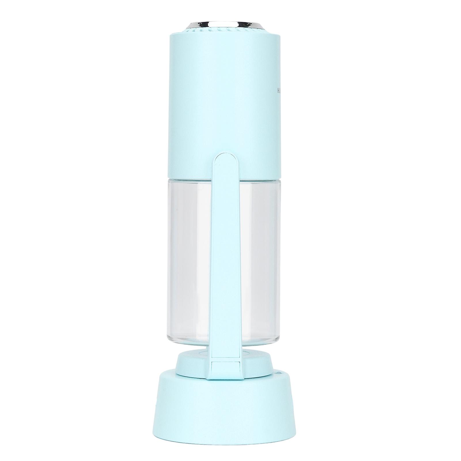 Mini Humidifier Negative Ion Silent Rotatable Portable Usb Humidifier With Night Light For Bedroom Office Carlight Blue