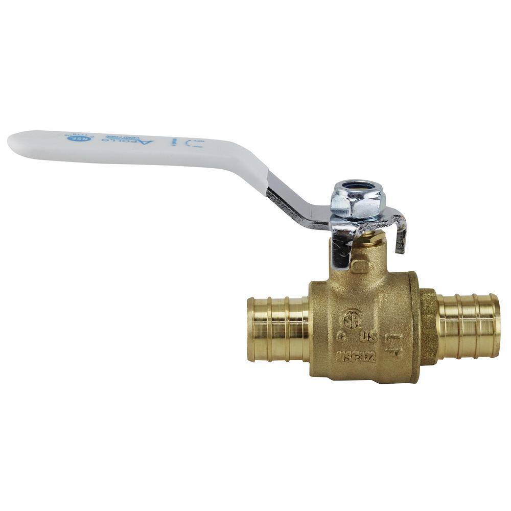 Apollo 34 in. Brass PEX-B Barb Ball Valve APXV3434