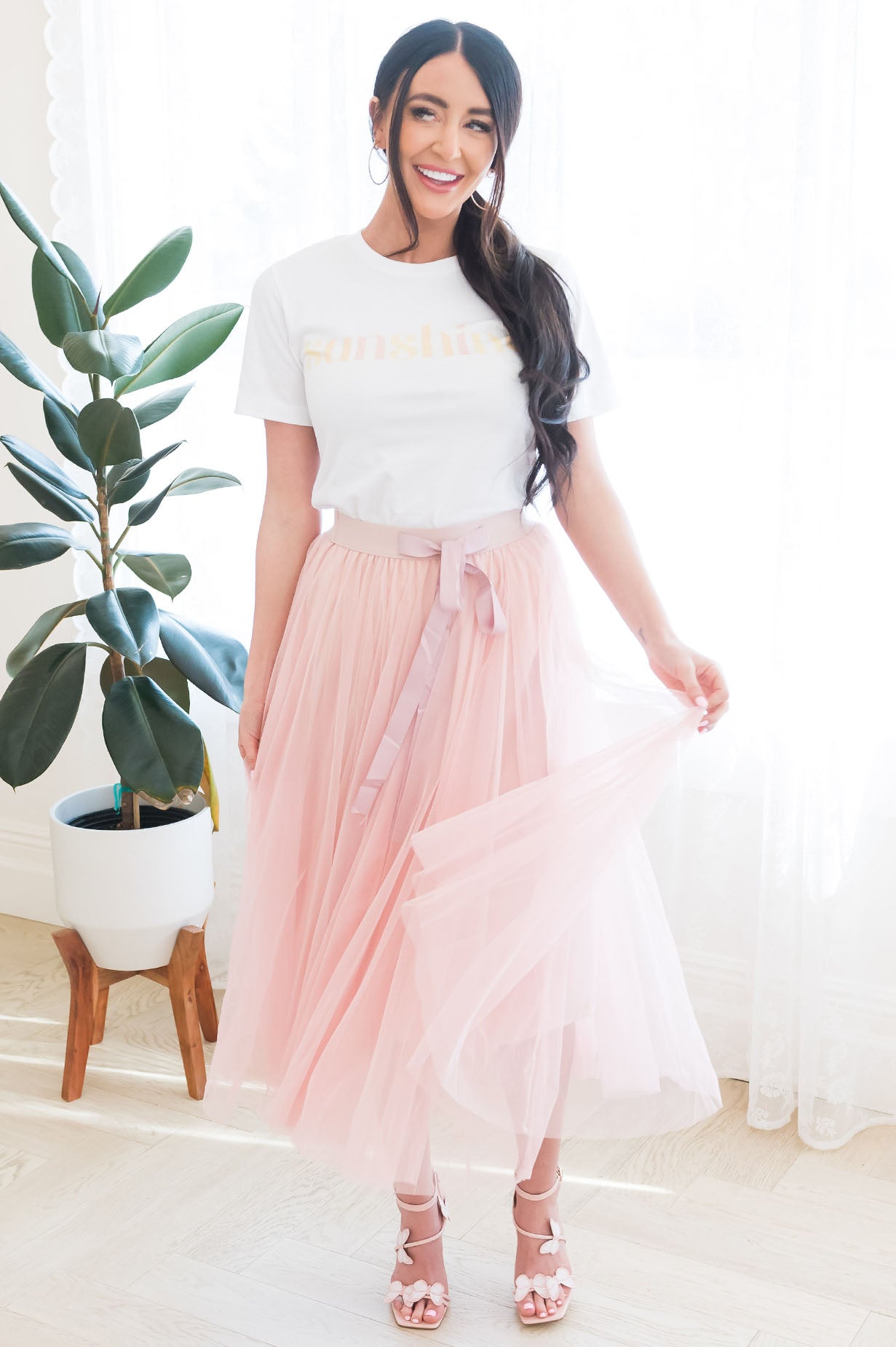 Forever Soulmates Modest Tulle Skirt