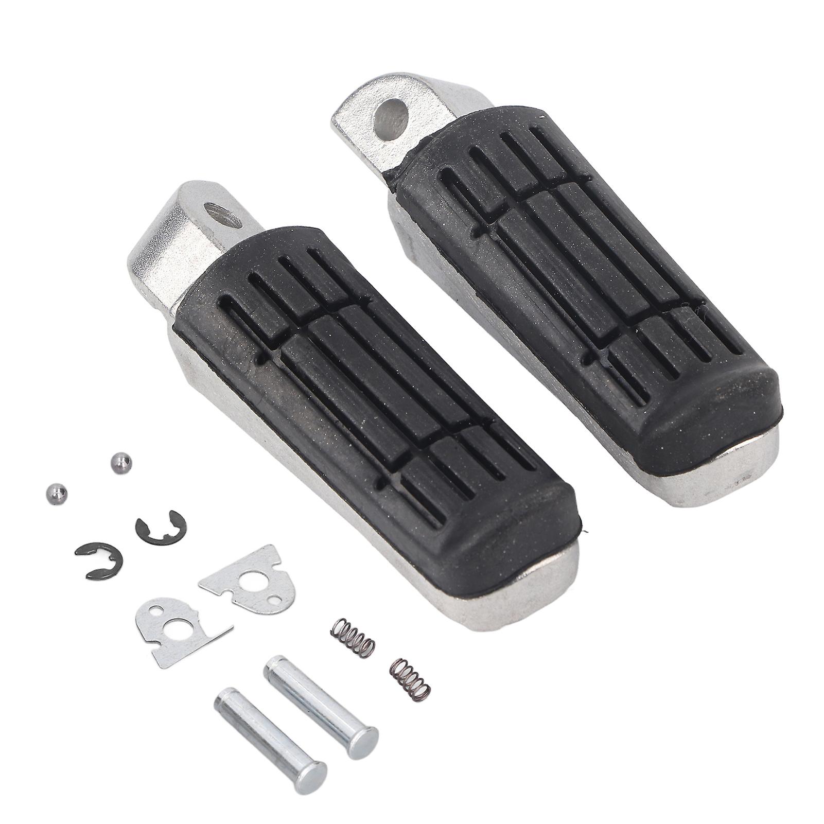 Motorcycle Rear Passenger Footrests Antislip Foot Pegs Replacement For Fz400 Fz600 Fzs600 Fzs1000