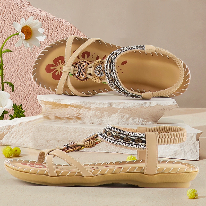 Bohemian Style Soft Footbed Sandal