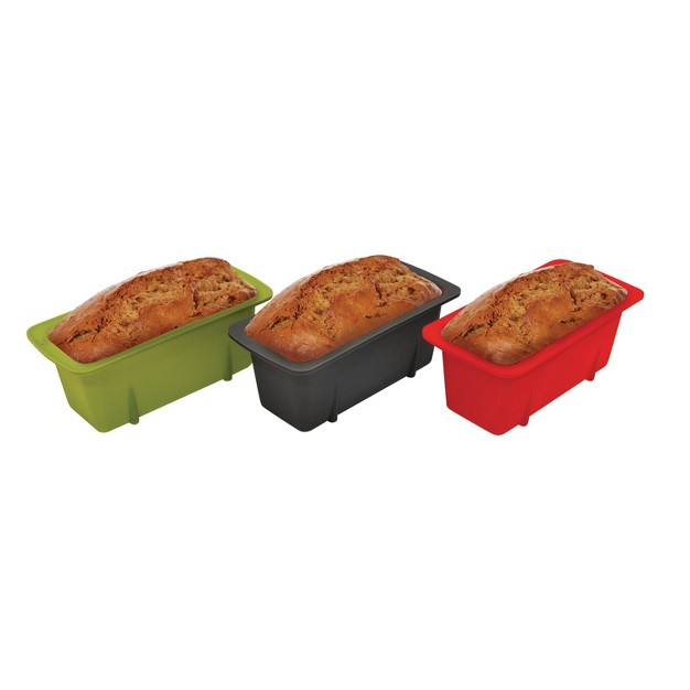 Starfrit Silicone Mini Loaf Pans Set Of 3