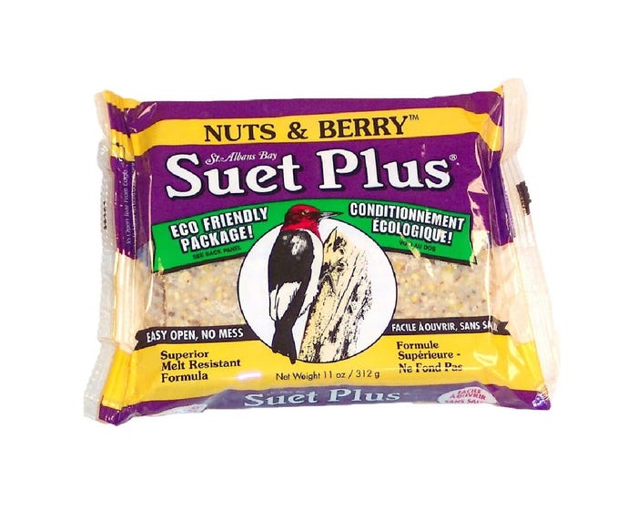 St. Albans Bay Suet Plus® Nut and Berry™ Bird Suet - 202