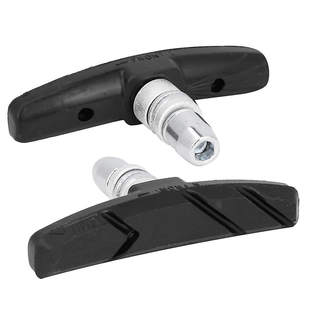 One Pair Rubber Mountain Road Bike Brake Pads Braking V Brake Holder Blocks Cycling Accessories