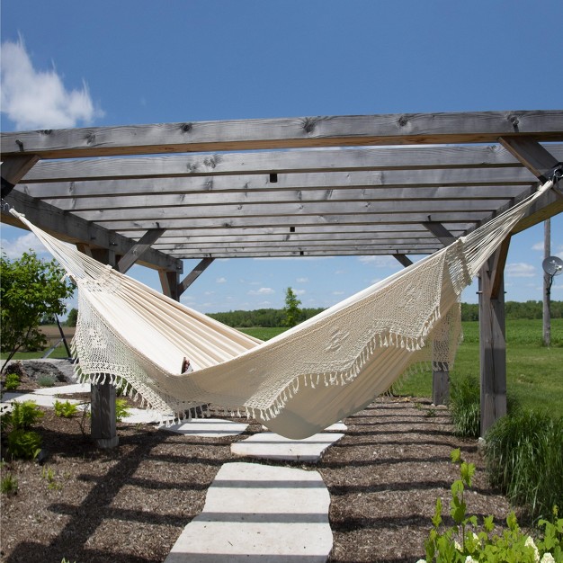 Vivere Authentic Elegant Brazilian Double Hammock