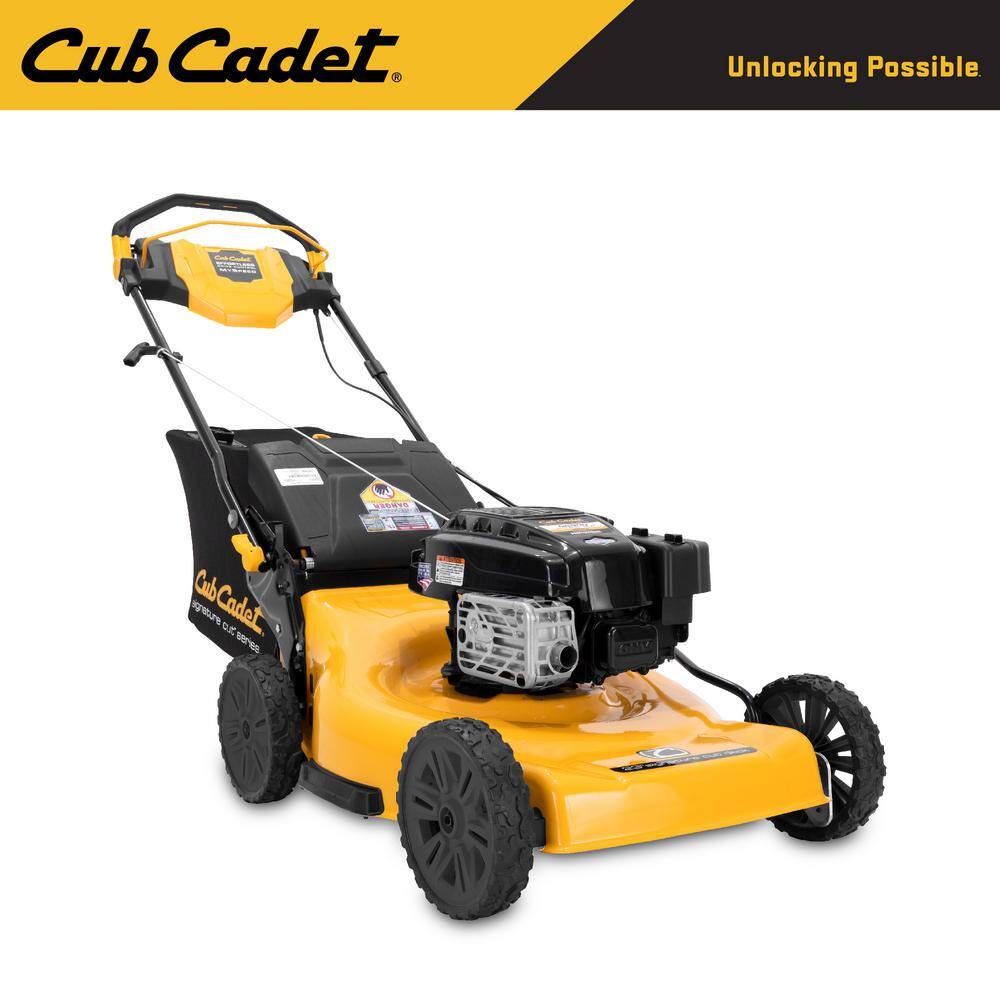 Cub Cadet 23 in. 190cc Briggs and Stratton Engine Rear Wheel Drive 3-in-1 Gas Self Propelled Walk Behind Lawn Mower SC900