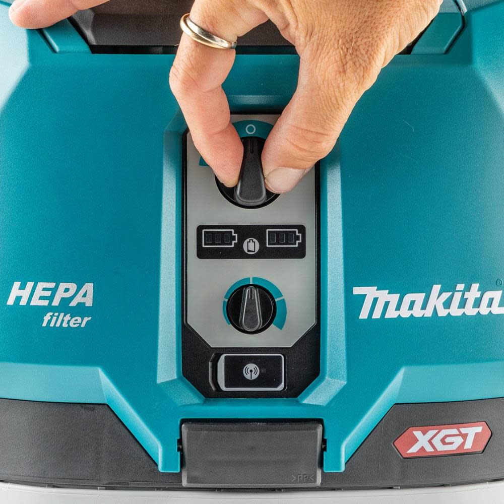 Makita 40V max XGT 4 Gallon HEPA Dry Dust Extractor AWS Bare Tool GCV04ZUX from Makita