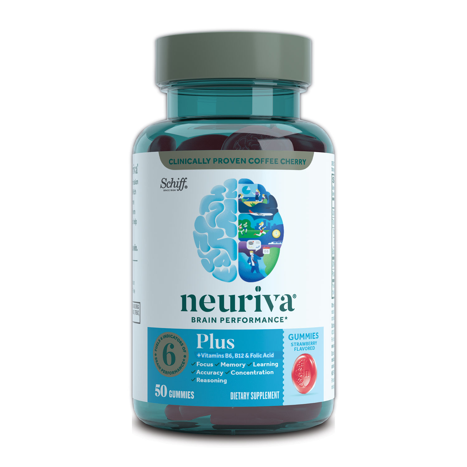 Brain Performance Plus Gummies by Neurivaandreg; NRV19502