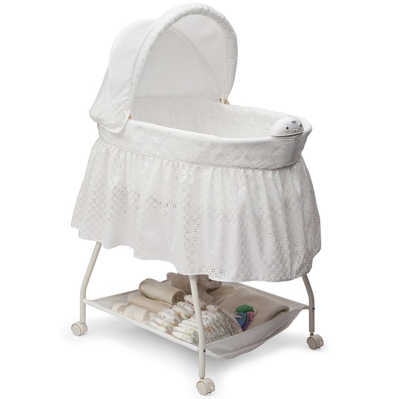 Delta Children Deluxe Sweet Beginnings Bassinet