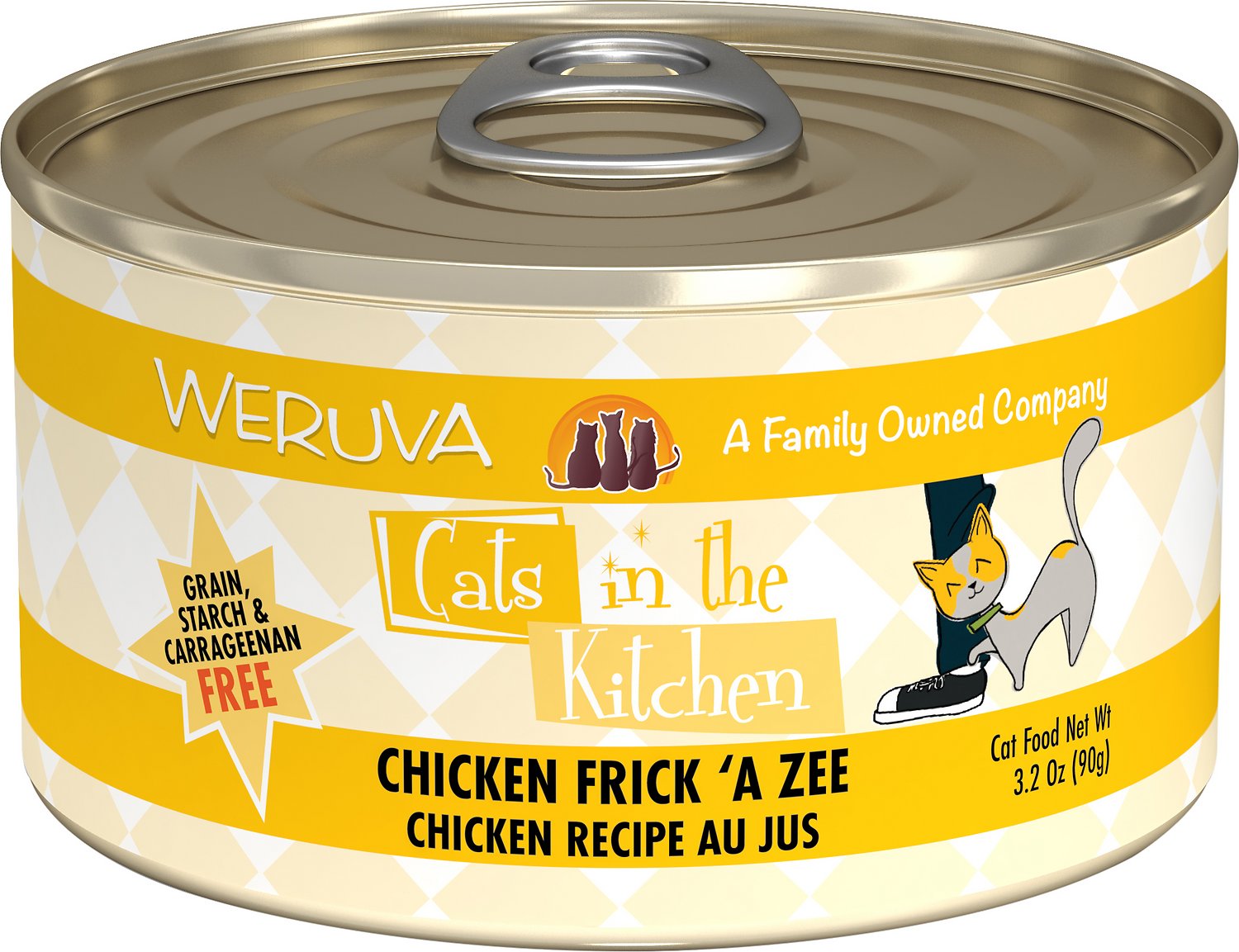 Weruva Cats In The Kitchen Chicken Frick 'a Zee Chicken Recipe Au Jus