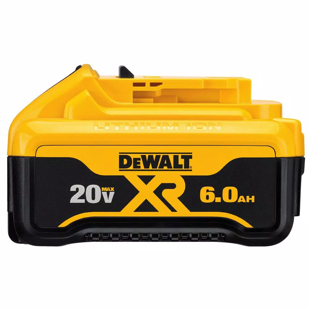 DEWALT 20-Volt MAX Cordless 4-1/2 in. to 5 in. Grinder， (2) 20-Volt 5.0Ah Batteries， (1) 20-Volt 6.0Ah Battery and Charger and#8211; XDC Depot