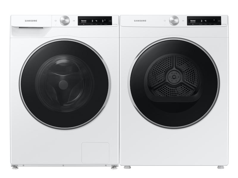 Samsung WW25B6900AW 2.5 Cu. Ft. Compact Front Load Washer With Ai Smart Dial And Super Speed Wash In White