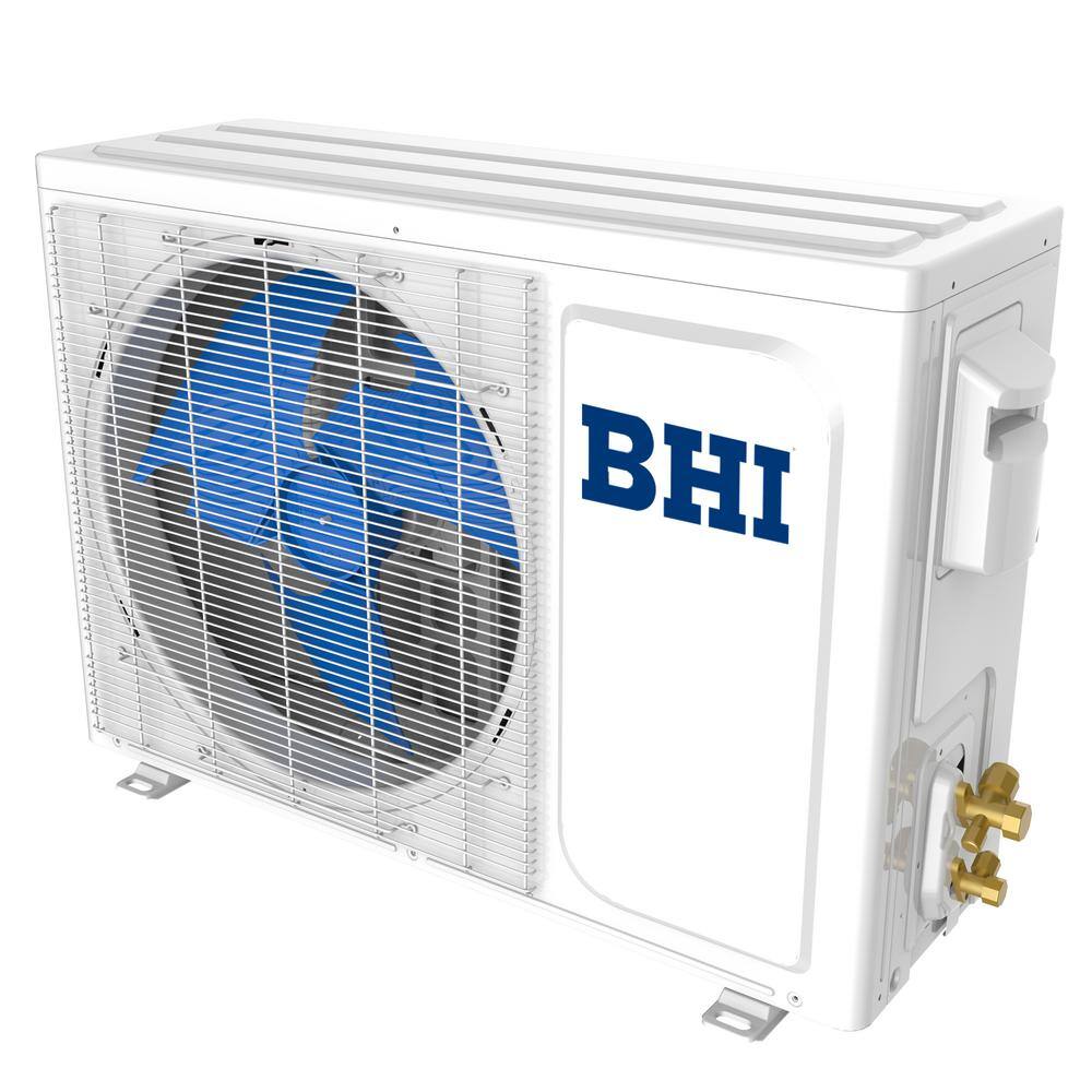 BHI 18000 BTU 230-Volt 18 SEER21 000-Sq-Ft Ductless Mini Split Air Conditioner with Heat Pump Wi-Fi 25ft lineset BHI-CH-18K230V-US-D