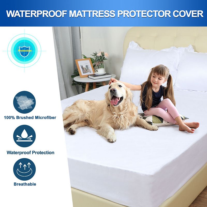 Extra Deep Mattress Bed Fitted Cover Single Double King 78 x 80