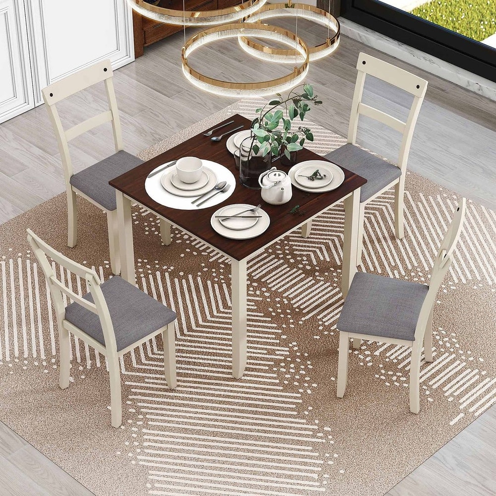 Square Dining Table Set for 4   35\