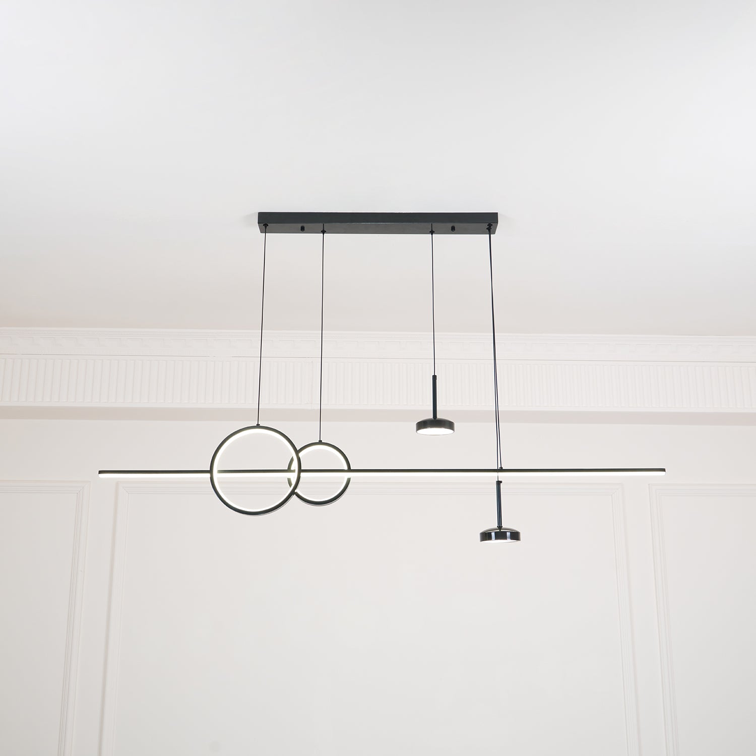 Modern Geometric Shape Chandelier