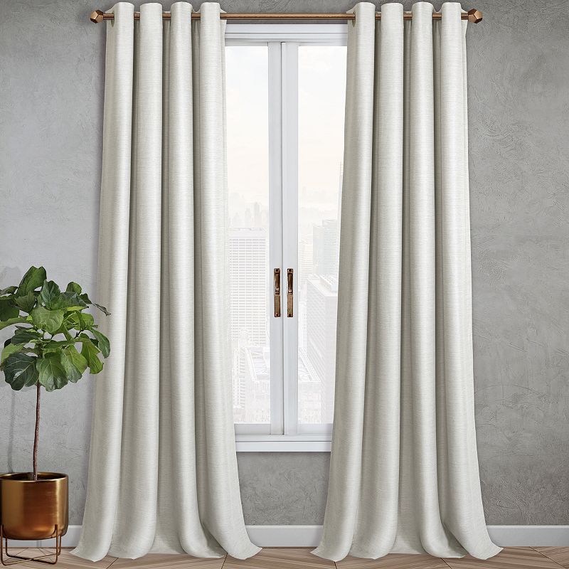 B. Smith Kinsley Lined Total Blackout Window Curtain Panel