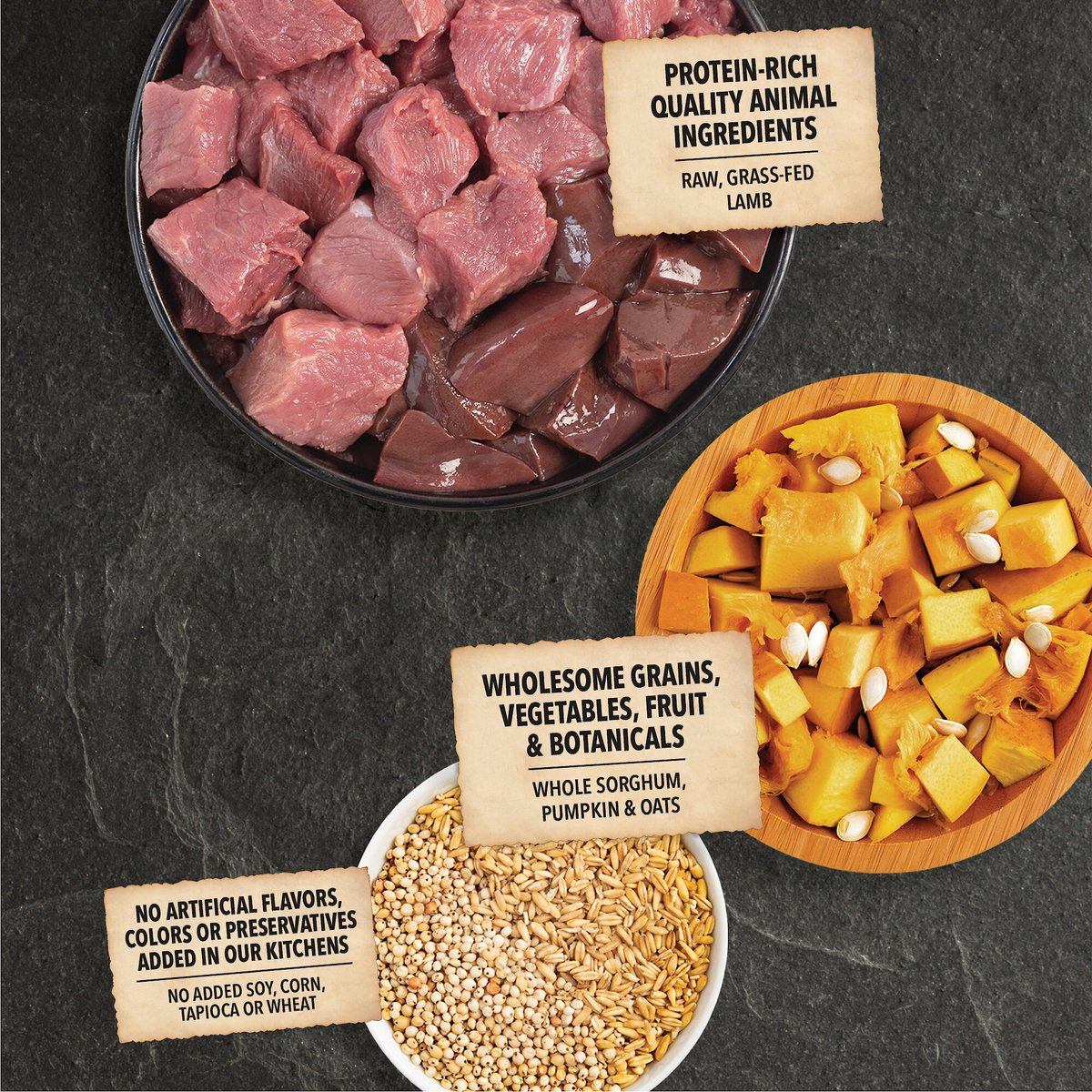 ACANA Singles + Wholesome Grains Limited Ingredient Diet Lamb and Pumpkin Recipe Dry Dog Food