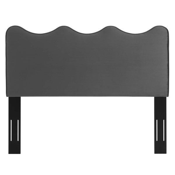 Athena Performance Velvet King/California King Headboard - - 33937077