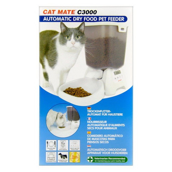 Cat Mate Automatic Dry Pet Food Feeder  Program to...