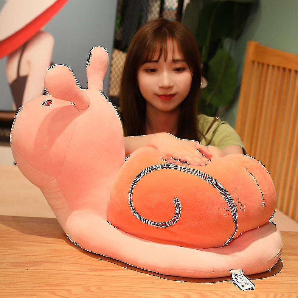 Pink 30cm Cartoon Little Snails Stuffed Toy Soft Cuddly Friends Baby Sleeping Pillow Doll Z48051