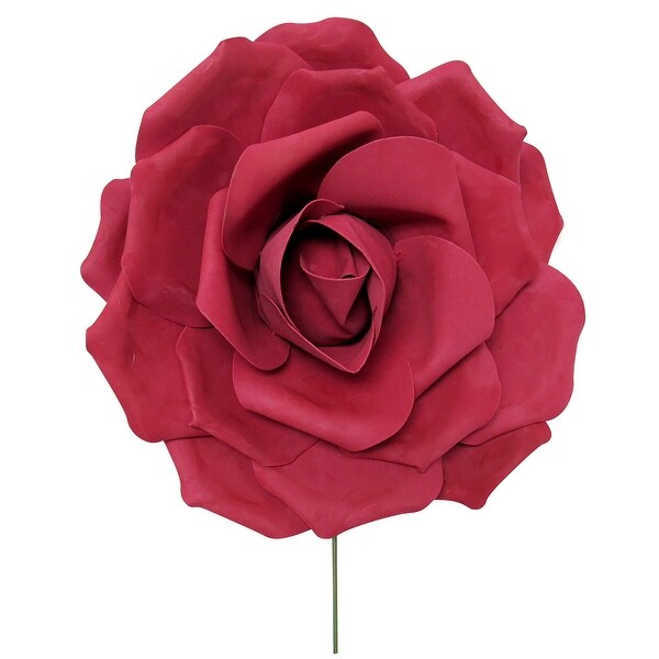 Set of 2 Large Foam Rose Stem Wall Decor Backdrop Art Crafts 20in