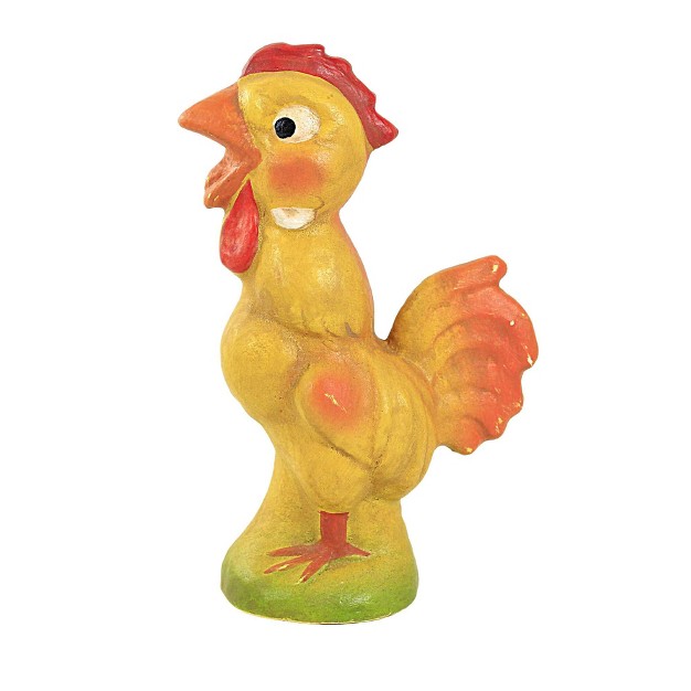 Cody Foster Vintage Easter Chick One Figurine 6 75 Inches Feather Cluck Ro182c Resin Yellow