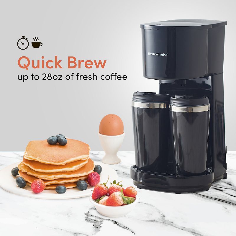 Elite Dual Coffee Maker Brewer