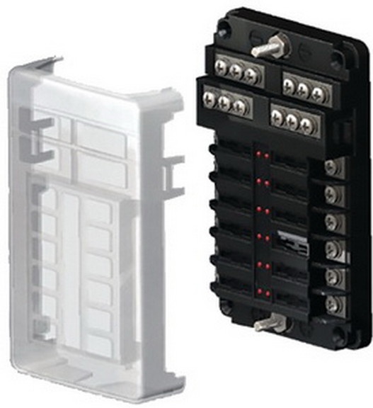 Sea Dog 445188 1 SeaDog 4451881 Fuse Block w/Negat...