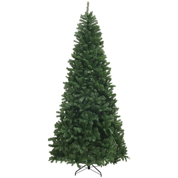 HOMCOM 6ft Artificial Christmas Tree，Xmas Tree with 1000 Branch Tips，Auto Open，Steel Base