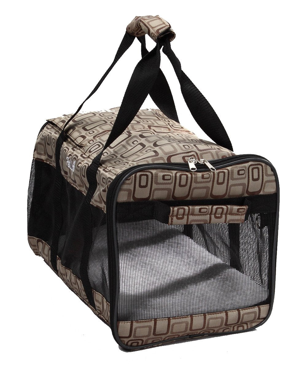 Pet Life ® 'Flightmax' Airline Approved Collapsible Folding Travel Pet Dog Carrier