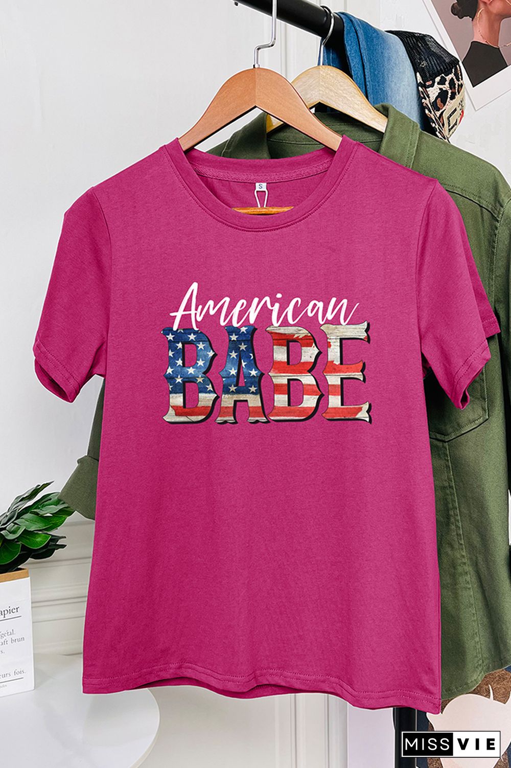 American Babe Graphic Tee Wholesale