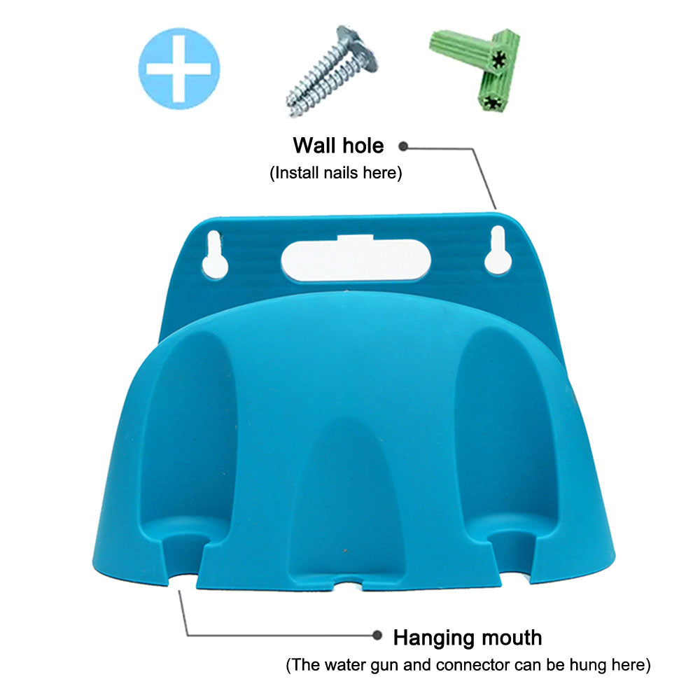 Garden Hose Holder With Nails Water Pipe Storage Rack Is Free of Perforation Can Hang 10-30 Meters Water Pipe