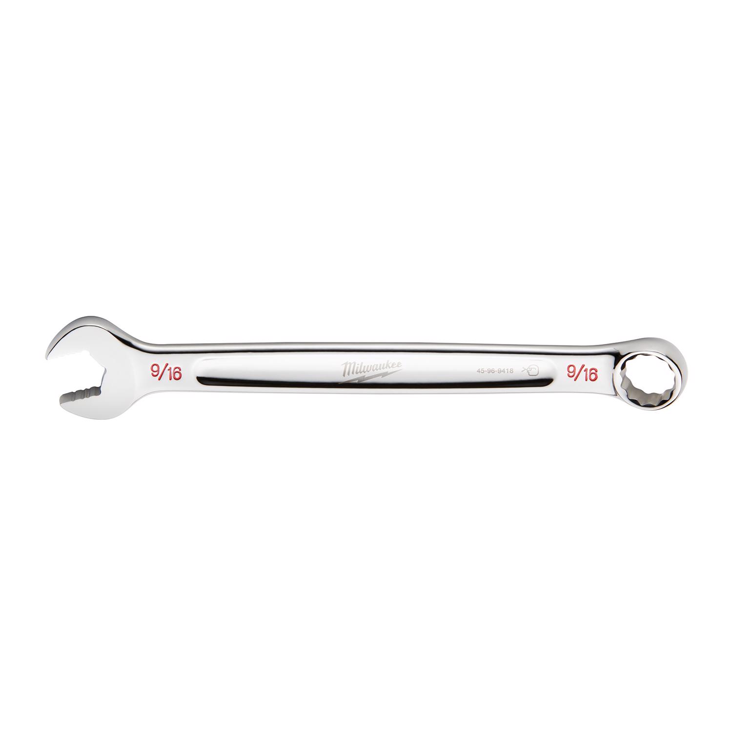 MW 9/16 in. X 9/16 in. SAE Combination Wrench 1 pc