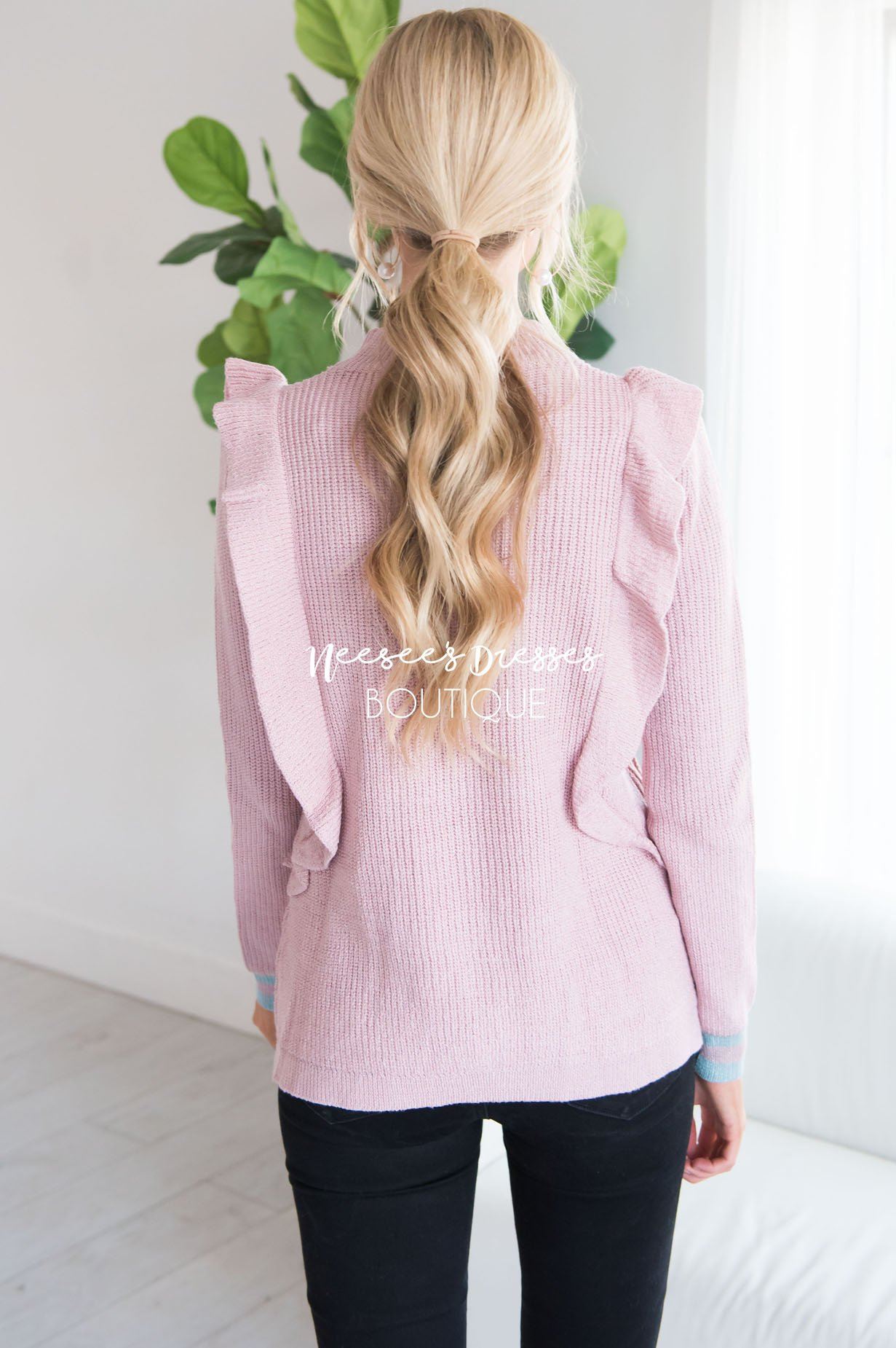 It's All About The Ruffles Sweater