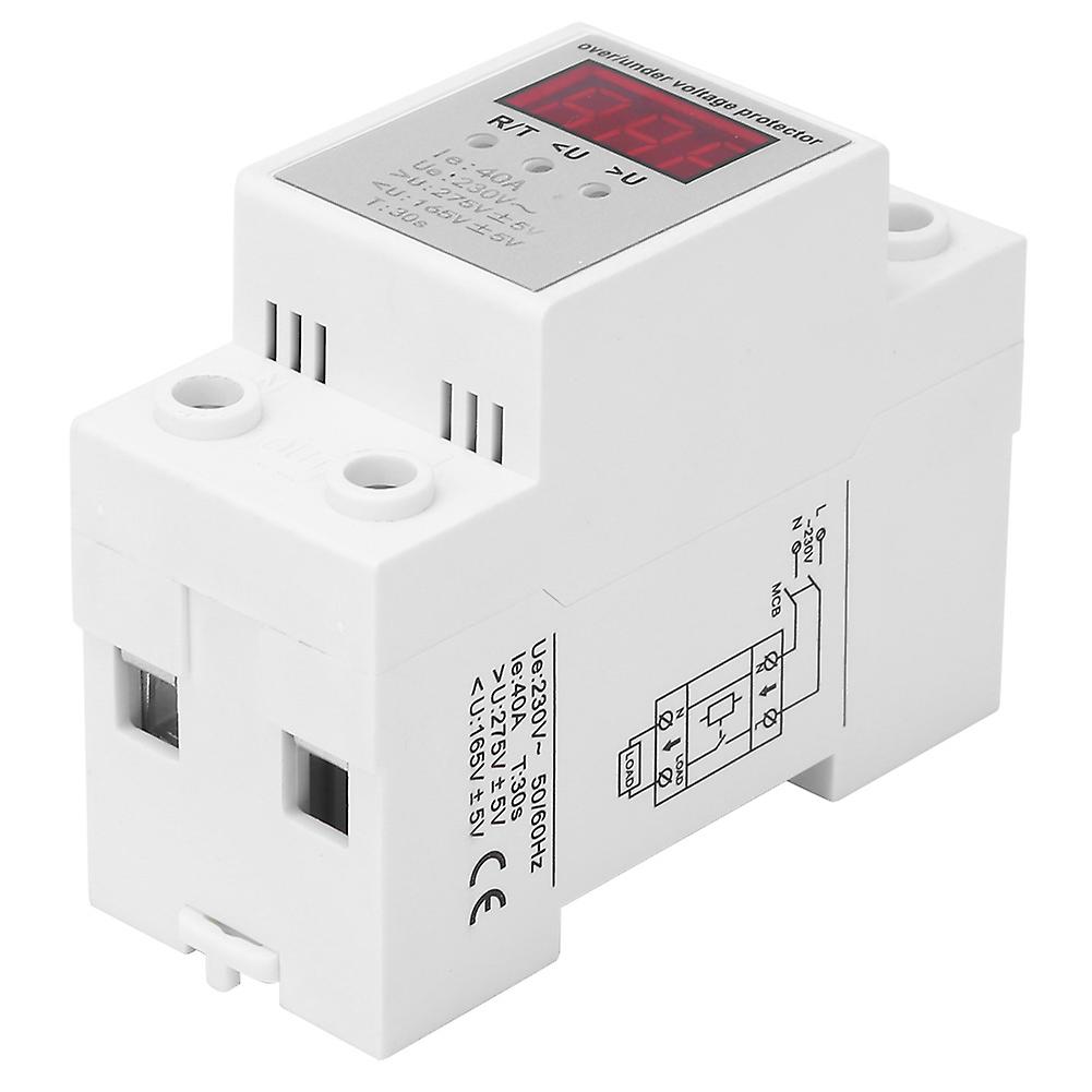 Berm Digital Under/over Voltage Protector Bems1-40a 230v 40a Automatic Delay Protector