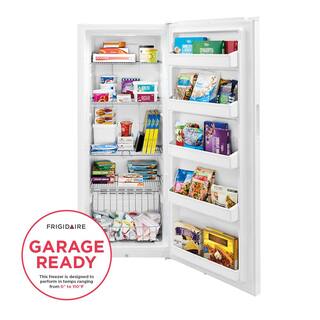 Frigidaire 27.8 in. 13 cu. Ft. Frost Free Garage Ready Upright Freezer FFFU13F2VW