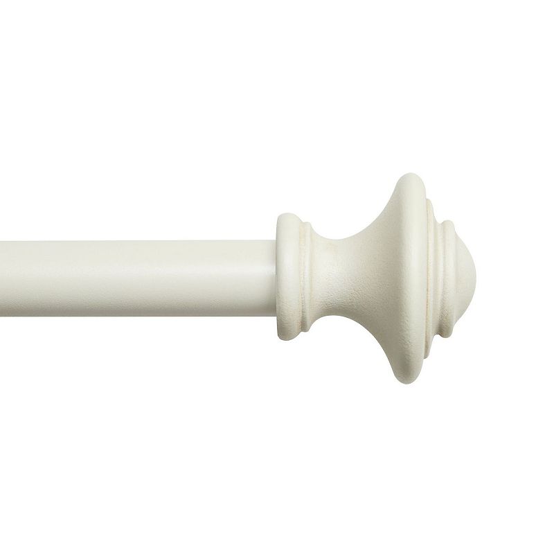 Exclusive Home Ozzi 1 Window Curtain Rod and Finial Set