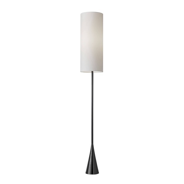 Bella Floor Lamp Black Nickel Adesso