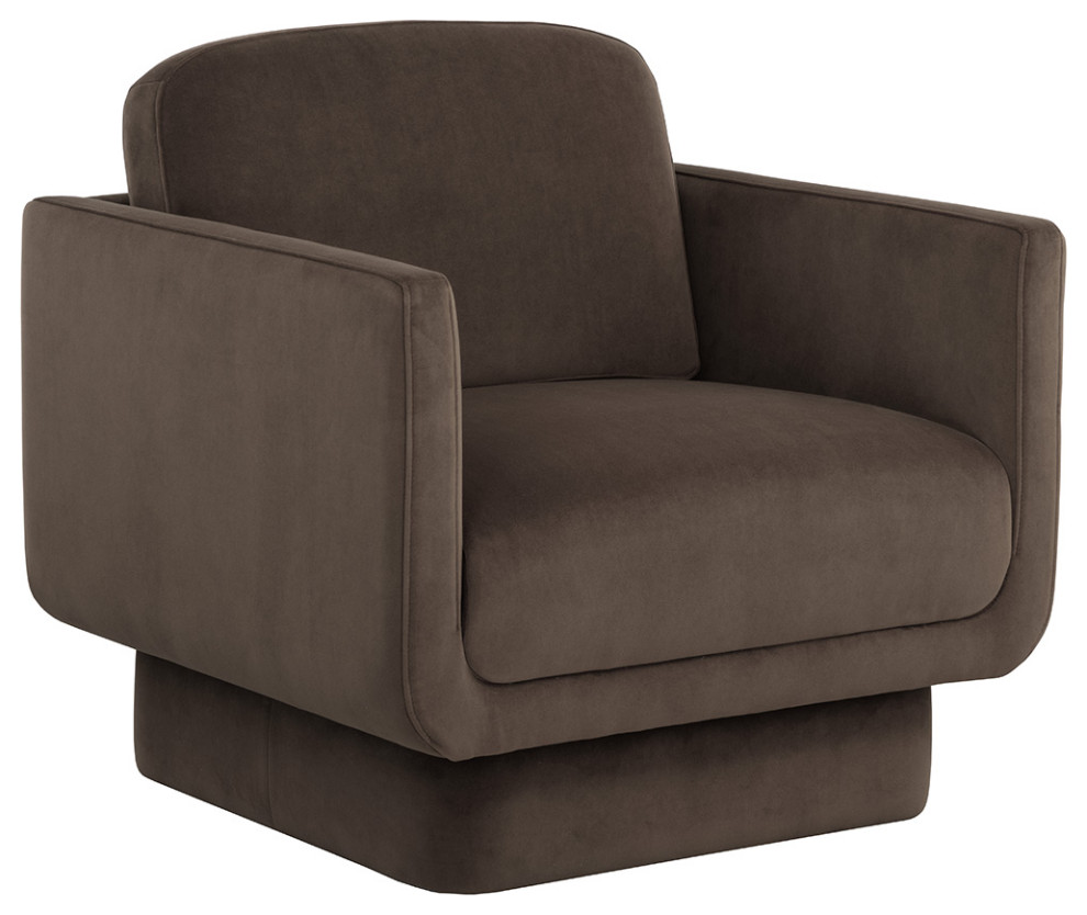 Everton Lounge Chair   Transitional   Armchairs And Accent Chairs   by Sunpan Modern Home  Houzz