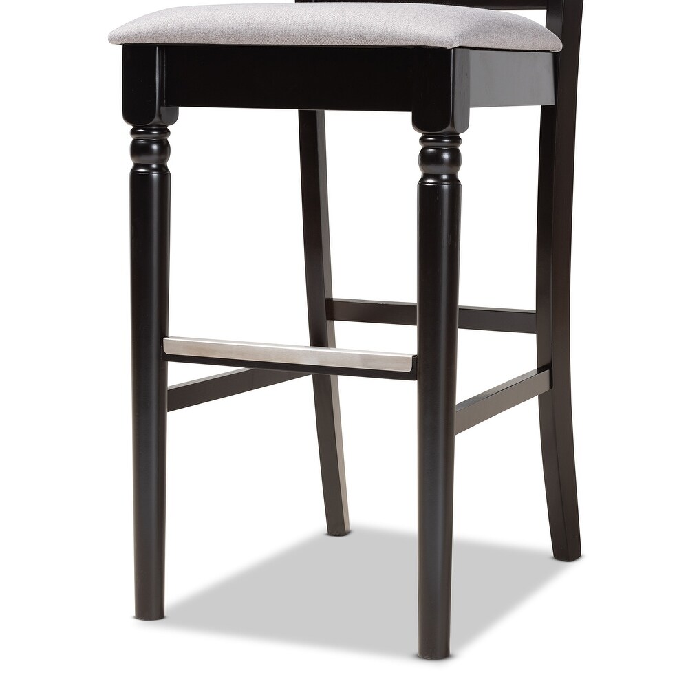 Alexandra Modern and Contemporary 2 Piece Bar Stool Set