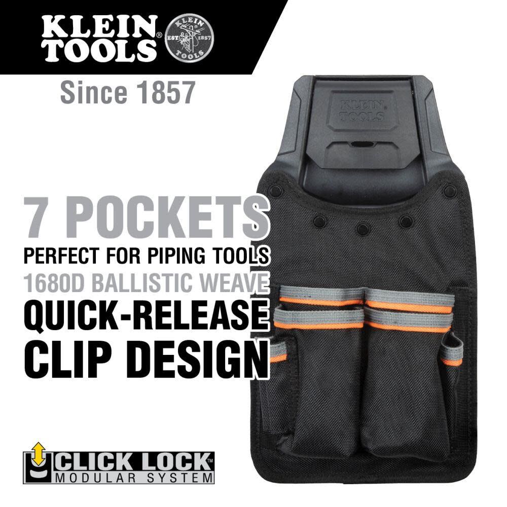 Klein Tools Modular Piping Pouch with Belt Clip 55912 from Klein Tools