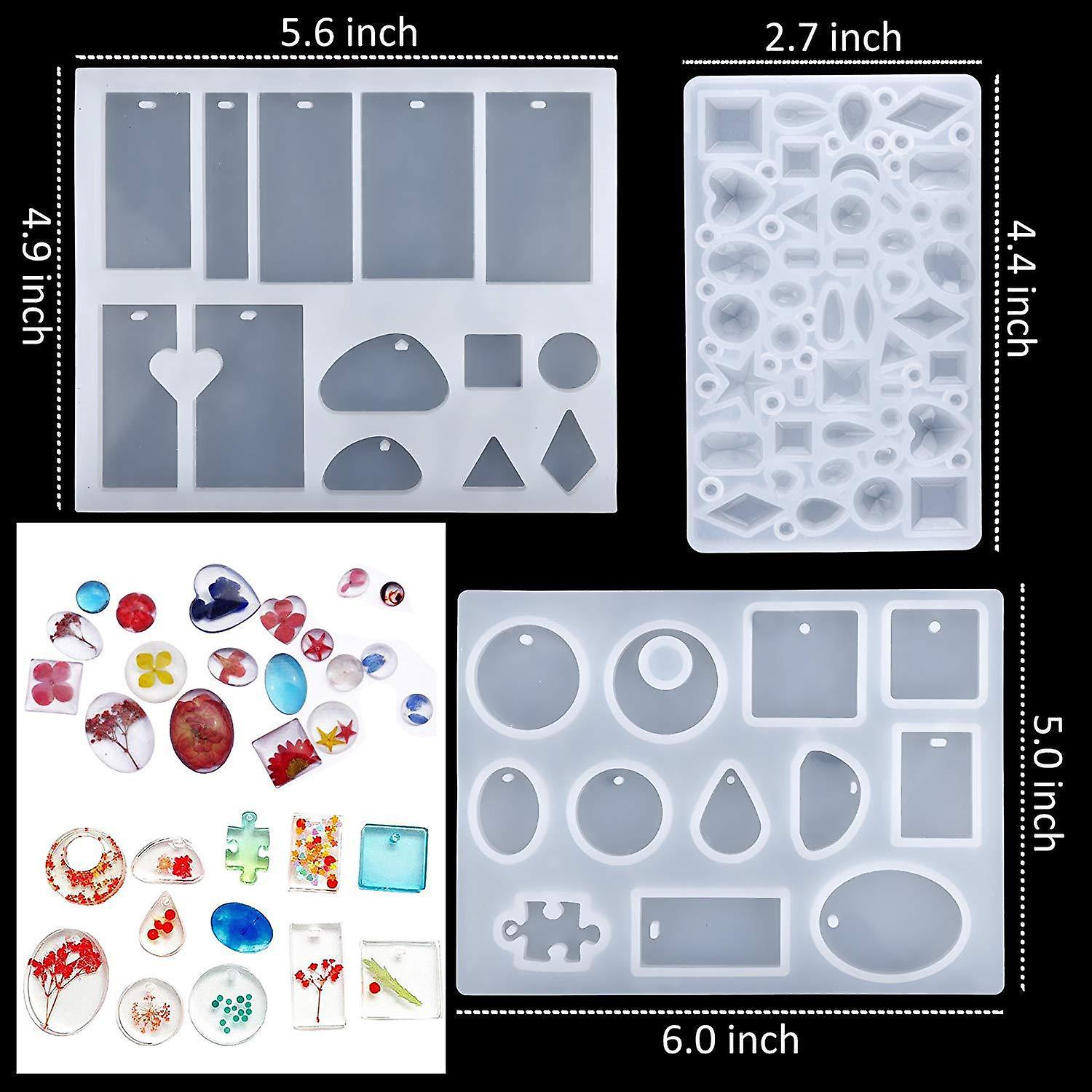 Bracelet Pendant Jewelry Silicone Mold Set - 159pcs/set